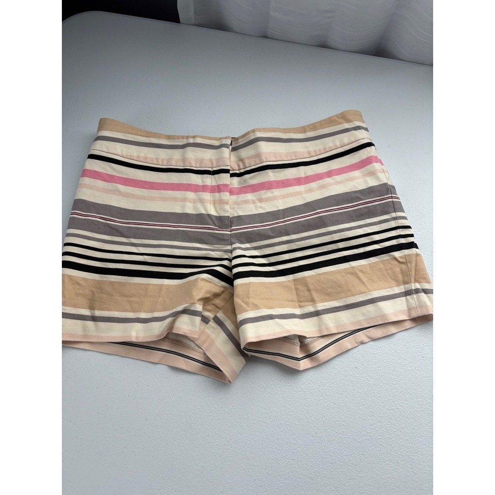 Cynthia Rowley Striped Shorts High Waist Casual Size 6